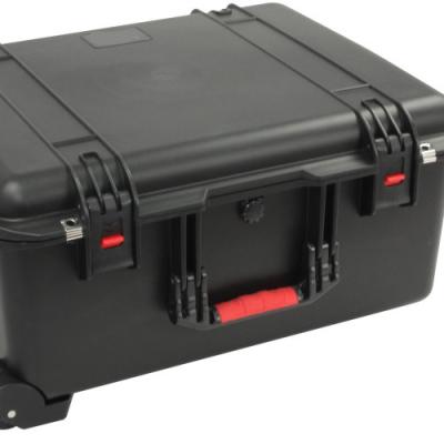 China 666X663X308mm ABS Security Hard Case Military Dustproof Shockproof Protective Tool Box IP68 Trolley Waterproof Dustproof for sale