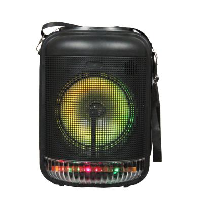 China New 8inch BT Rechargeable Battery Portable Party Speaker of the COMPUTER with LED Lights for sale