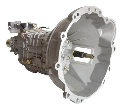 China OEM standaard grootte handgeschakelde versnellingsbak voor Isuzu TFR54 motor model gegarandeerd Te koop