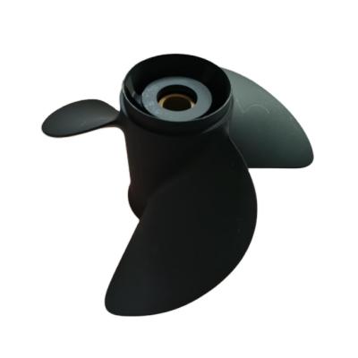 China Aluminum propeller and motor MARINE PROPELLER suitable for SUZUKI ALUMINUM DF60,70 DT75, 115, 140HP 14X11 launch OUTBOARD PROPELLER for sale