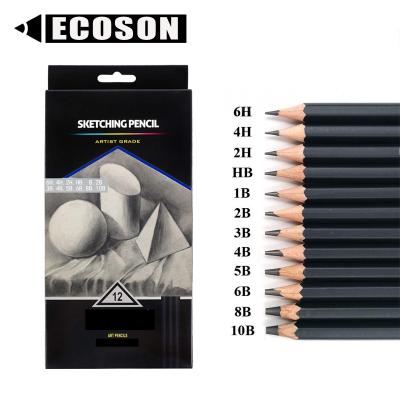 China Pencil Art Drawing Set Pencils High Quality Sketching Artistic Professional Pencil Coloring Art Drawing Set 2121 Graphics Customs for sale