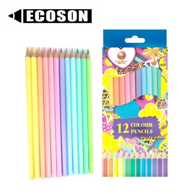 China Europe School Customized Colorful Gifts Crayons Promotional Adult Coloring Books Wax Color Set Art Cheap Supplies Free Wooden Gift for sale