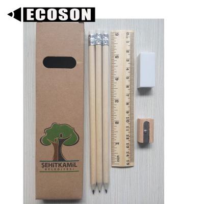 China 2020 Promotional Stationery Supplies Office Eco Nature Wood Cheap New Stationery Supplies Office Supplies And Stationery for sale