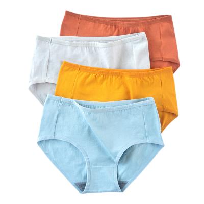 China Soft Pure Cotton Antibacterial Plus Size Ropa Graphene Girls Panties Underwear Inner Seamless Women for sale