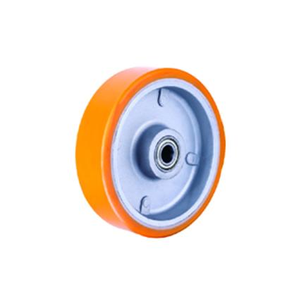 China High quality industry polyurethane wheel with aluminum center for sale