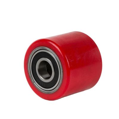 China Building Material Shops 80*70 RED COLOR PU ROLLER for sale