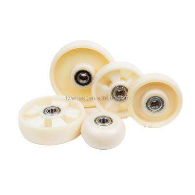 China Heavy Duty Industry Durable Nylon Wheel Without Ribs N180*50 for sale