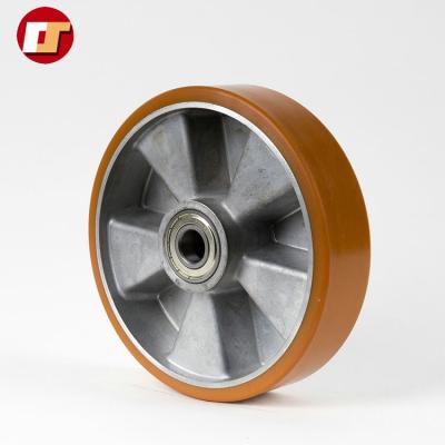 China Industry Fast Delivery Low Resistance PU Bearing Wheel for sale