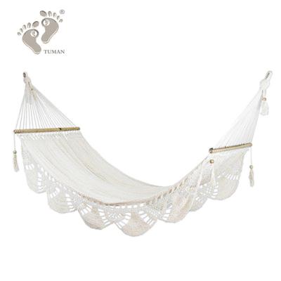 China Modern Princess Lace Fringe Thick Cotton Hammock with Lace for sale