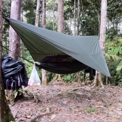 China Ultralight Rainproof Mosquito Trap Cover Best Backpacking Hammock With Mosquito Net And Rain Fly for sale