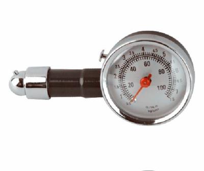 China Universal Fit For High Quality Auto Tire Pressure Gauge Mini Car Dial Metal Tire Gauge Meter for sale