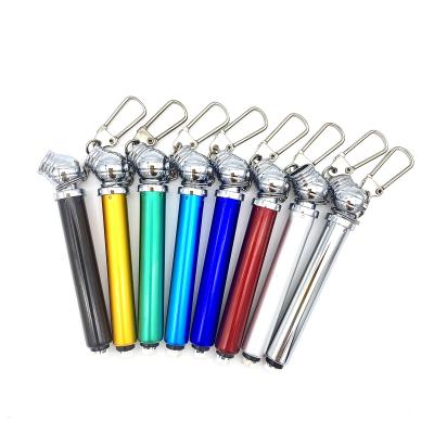 China Small Promotion Tire Pressure Indicator Mini Pencil Shaped Tire Pressure Gauges Key Chain SMT 1302 for sale