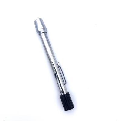 China Metal.Plastic Metal.Plastic Tire Pressure Gauge Round Inline Head Bar Luxury Right European Tire Check gaga for sale