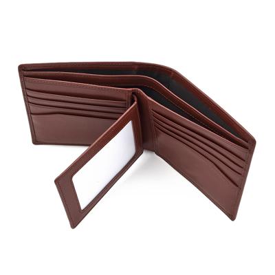 China No Cheap China Wholesale Small Quantities Card Holder High Quality Leather Thin Multi Function Wallet for sale