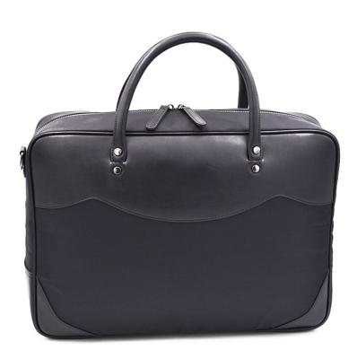 China High quality Guangdong factory custom nylon briefcase bag storage laptop bag leisure business black bag for sale