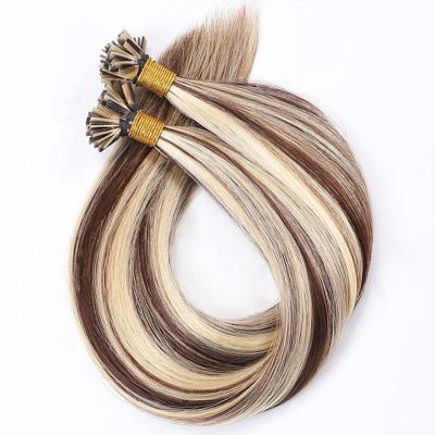 China Directly sellers 100% flat tip hair extensions human hair wholesale straight curly virgin remy hair extension tip flats for sale