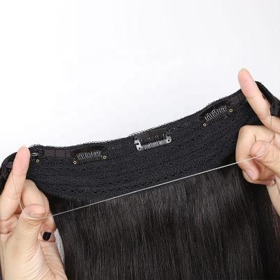 China 100% Virgin Hair Bundles Wholesale 100% Russian Remy Seamless Clip-In Hair Extensions Cuticle Aligned Hair Clip In Hair Extension for sale