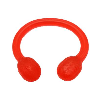 China Multifunctional Portable Exercise TPR Pull Rope Fitness Stretch Bands Silicone Elastic Relax Exercise for sale