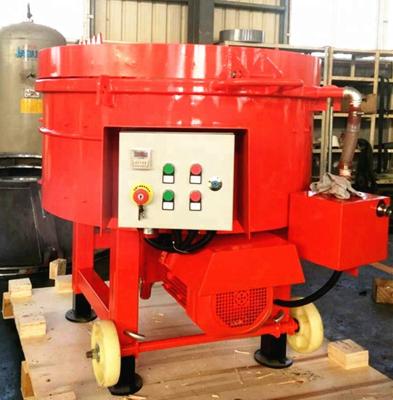 China 250kg Portable Mobile Refractory MT250 Castable Pan Mixer for Refractory for sale