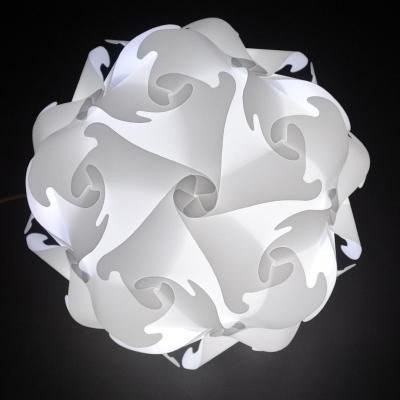 China Modern Ze Jigsaw Puzzle Lights Lampshade Light Shade IQ Shade Flower JIGGY LAMP for sale