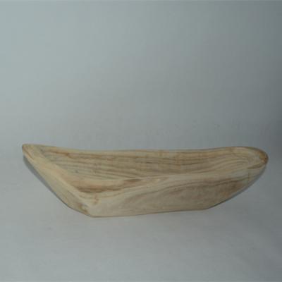 China China Best Selling Products Ship Craft Craft Boat Shaped Miniature Wooden Tray for sale