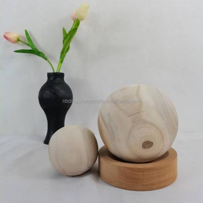 China China natural wood carving balls for sale for sale