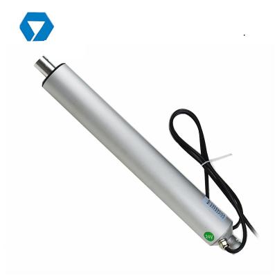 China Waterproof IP65 DC Linear Actuator 200mm 12V/24V Electric Motor Roof Tubular Stroke for sale