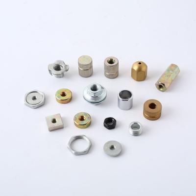 China Embedded Stainless Steel Parts Aluminum Nut Customized Goods for sale