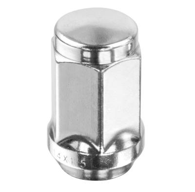 China M3 M4 Heavy Industry Truck Wheel Nut Nickel Plated Stainless Steel Protective Lock Nuts for sale