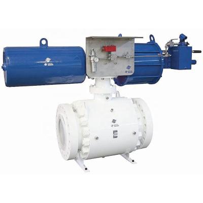 China General White 316 Stainless Steel Electric Flanged Ball Valve for sale