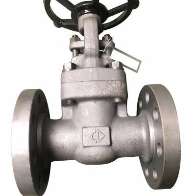 China General 800lb Forged Steel A105n Asme B 16.10 Gate Valve for sale