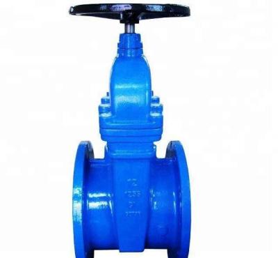 China General DIN 3352 F4 F5 Cast Iron Seat Resilient Gate Valve for sale