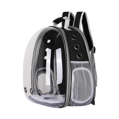 China Viable Airline Approved Pet Travel Carrier Bag, Clear Plastic Pet Carrier Backpack for sale