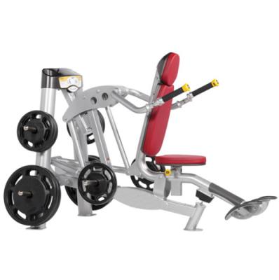 China Commercial Use New Design Gym Equipment Seated Plunge Plate Loaded Gym Exercise Equipment For Sale for sale