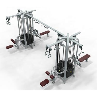 China Commercial Gym Equipment 8 Multi Station Multi Station Machine Multi Use Gym Equipment for sale