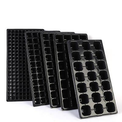 China Plastic Seed 21-200 Holes Seedling Starter Trays Plant Flower Pot Nursery Grow Box Plug Planting Tray Container Garden Supply for sale