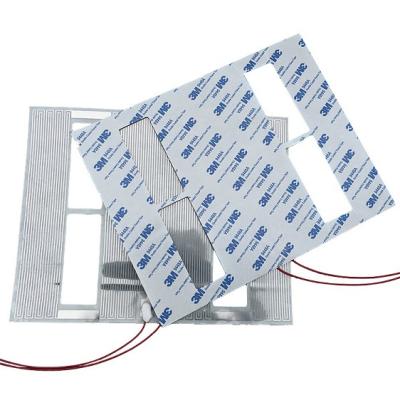 China Machinery Repair Shops Electric Heating Resistor Flexible PET Polyester Film Heater for sale