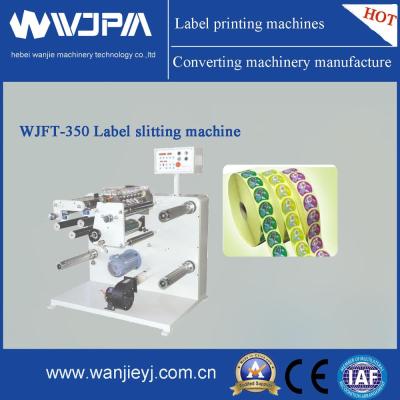 China WJFT-350 Automatic Printing Machine High Speed ​​Thermal Paper Slitting Small Roll Rewinding Machine for sale