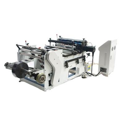 China Printing Roll To Sheet Label Cutter High Speed ​​Automatic Label Sheet Rolling Machine for sale