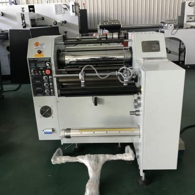 China 420mm Automatic Roll To Roll Label Heating Film Laminating Machine for sale