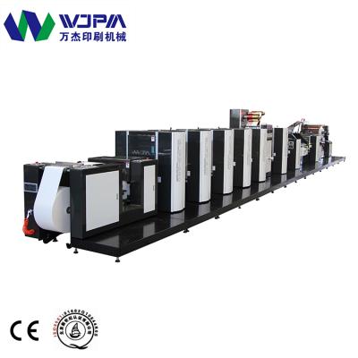 China WJPS-350D Advanced Multifunctional Offset Intermittent Label Printing Machine for sale