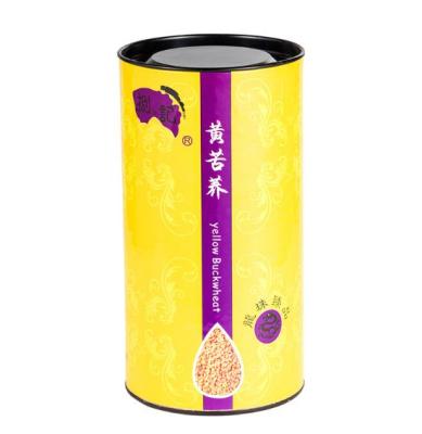 China Recyclable Customized Printing Cardboard Food Grade Paper Tubes With Tin Lids For Tea Packaging for sale