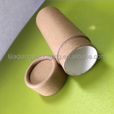 China Recyclable Food Grade Lift Up Tube Paper Packaging For Lipstick , Lip Balm for sale