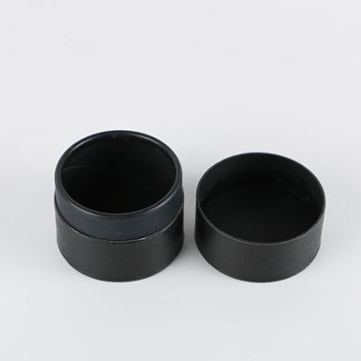 China Recyclable waterproof eco-friendly inner and outer black paper tube packaging for sale