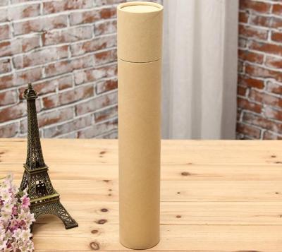 China Other 100% Biodegradable Natural Brown Kraft Paper Tube for sale