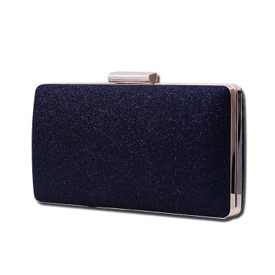 China New Arrival Bling Shining Concise Style Hard Women Grab Evening Clutch Bags Wedding Purse Party Handbag for sale