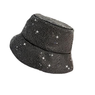 China 2022 hot sale factory soft high quality wholesale hot rhinestones fashion hats for sale