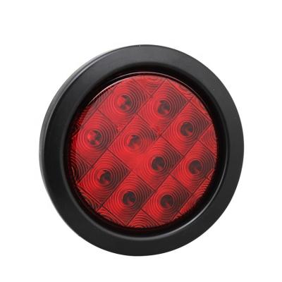 China Stop Tail 24V 4 Inch Round LED Trailer Roadhouse Lamp for sale