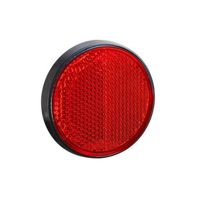 China Mini Trailer Rear PC Red Trailer Reflext Reflector Emark Traffic Reflector for sale