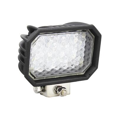 China High Quality Work Light Manufacturer 15W 12V Truck DRL Square Off Road Flood LED Beam Work Light Truck Head Lights for sale